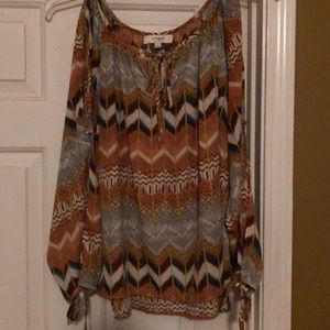 Cold shoulder top